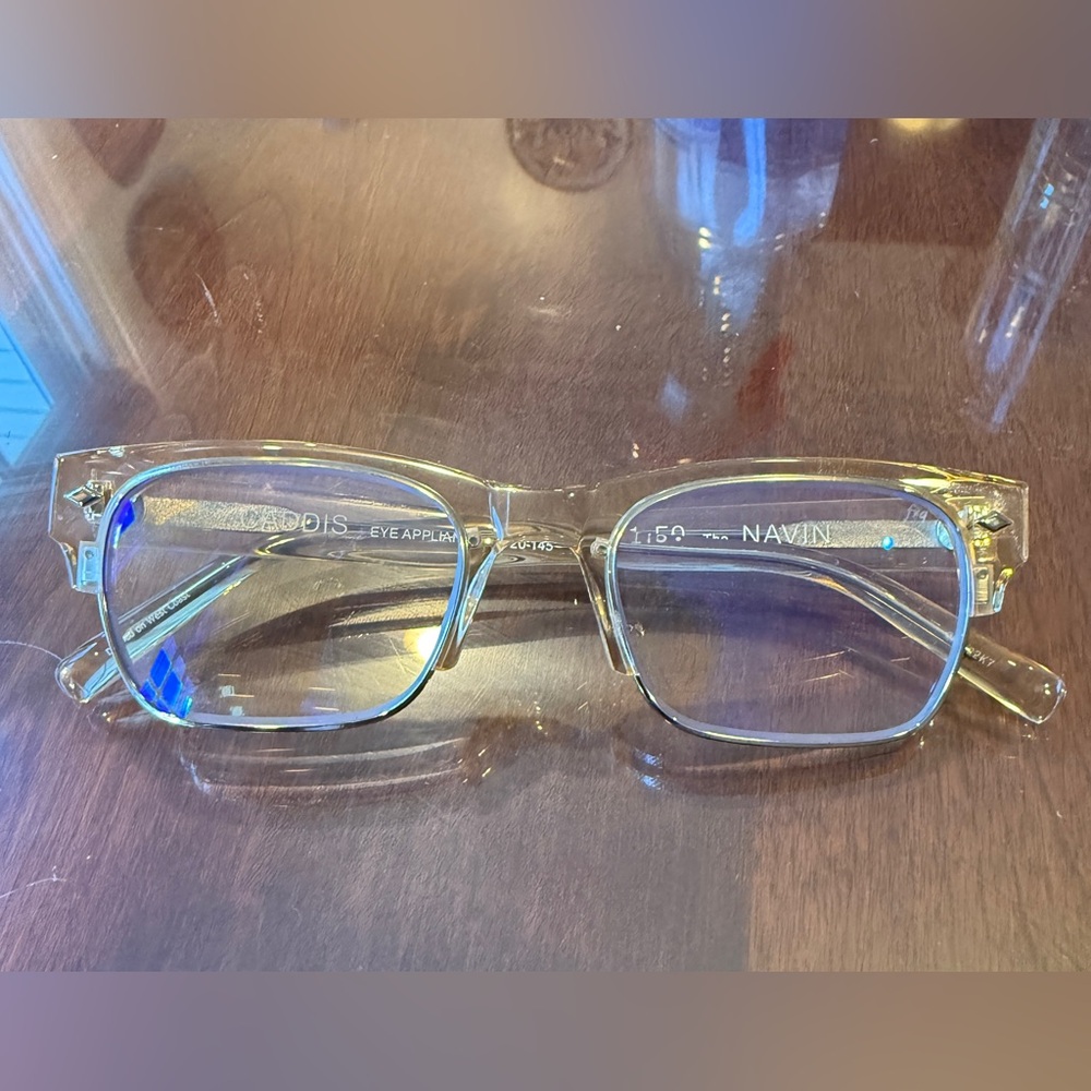 Caddis Navin reader Eyeglasses in Raw Honey 1.50